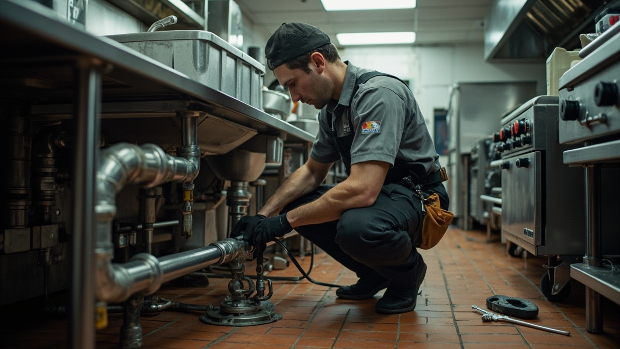 How Industrial Kitchen Plumbing Systems Differ from Standard Commercial Work