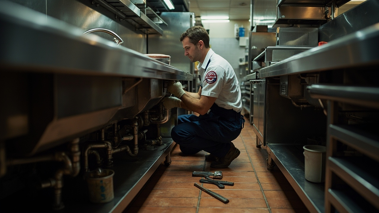 Commercial Kitchen Plumbing in Cincinnati – Minimize Downtime with Code-Compliant Industrial Systems