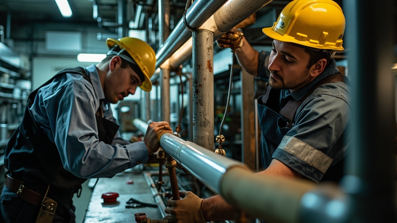 How Commercial Building Repiping Maintains Business Continuity