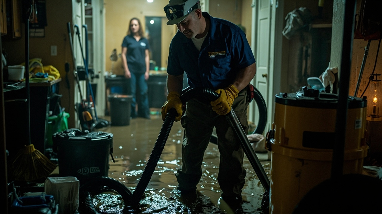 Our Rapid Sewer Backup Restoration Process Eliminates Contamination