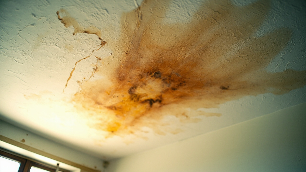Water Stains on Ceiling or Walls in Cincinnati – Expert Leak Diagnosis and Permanent Repair