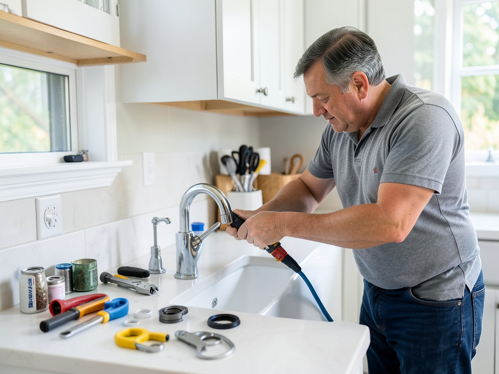 Affordable faucet and sink repairs for families in