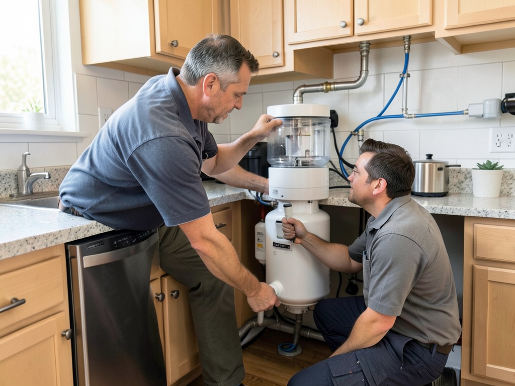 Choosing between point of use and whole house wate