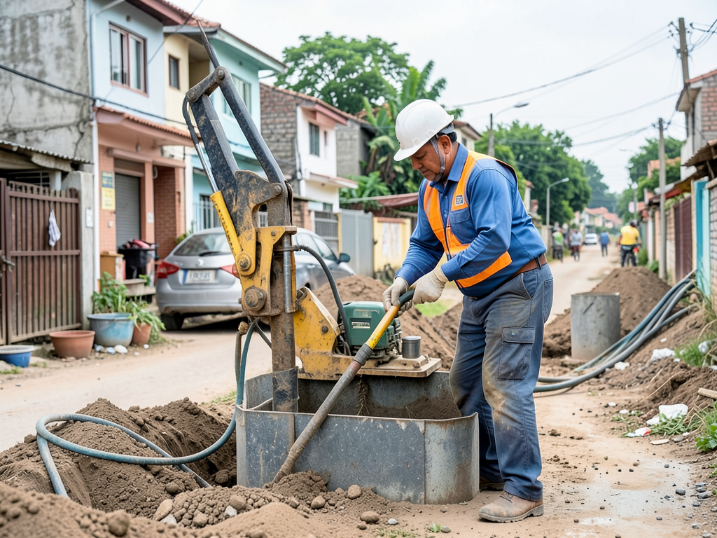 Converting from a septic tank to the city sewer sy