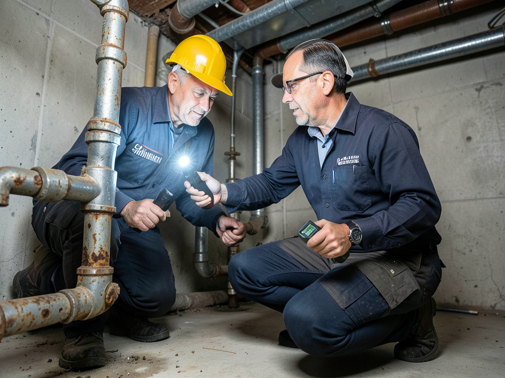 How corroding galvanized pipes in camp washington