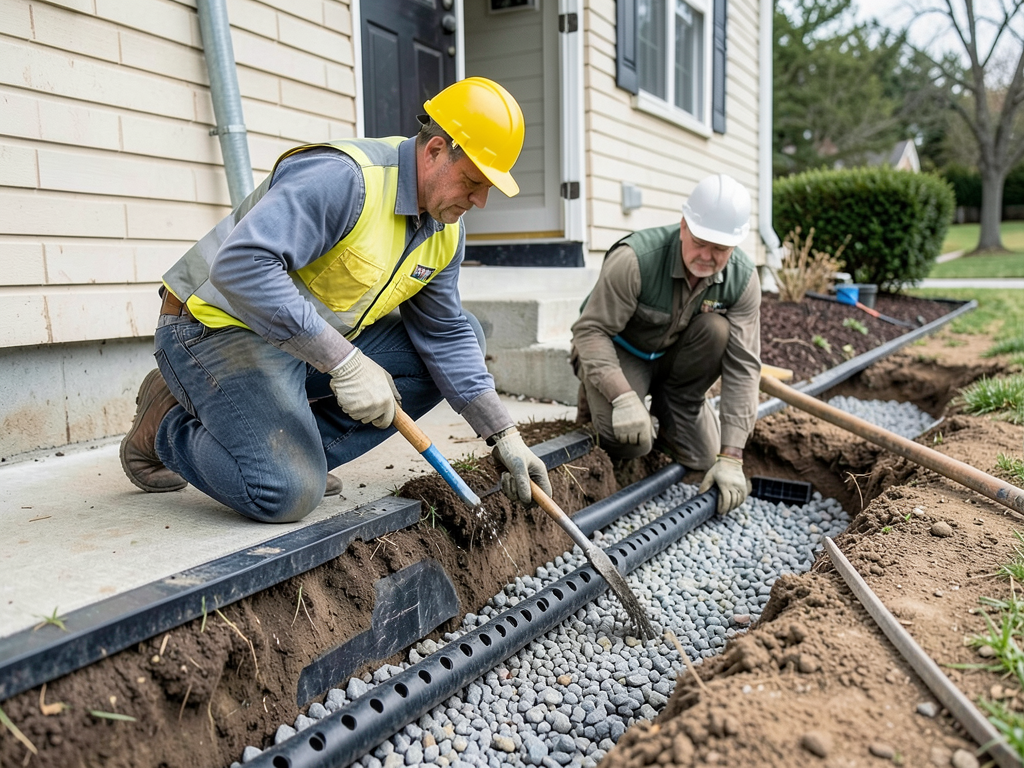 Keeping Water Away from Your Foundation with Better Grading and Drainage in Newtown