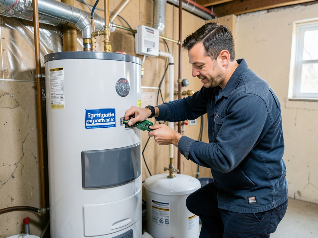 Why your new water heater in springdale might need